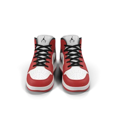 Nike Air Jordan 1 Red And Black